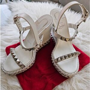 Christian Louboutin Pyraclou Wedge Sandal